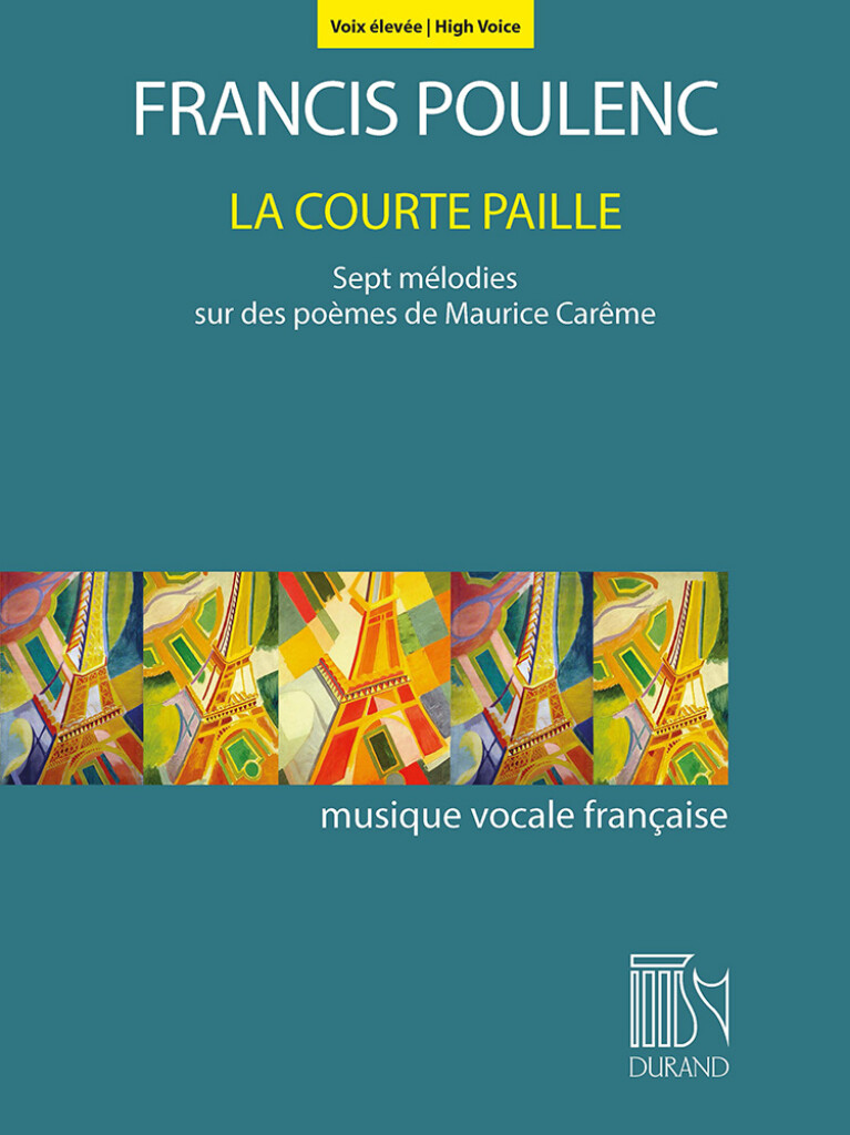 La Courte Paille (High Voice) : Sept mélodies sur des poèmes de Maurice Carême