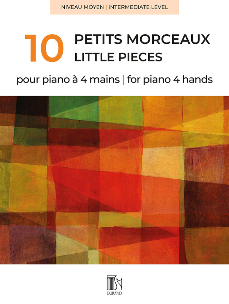 10 petits morceaux pour piano à 4 mains : Niveau Moyenne