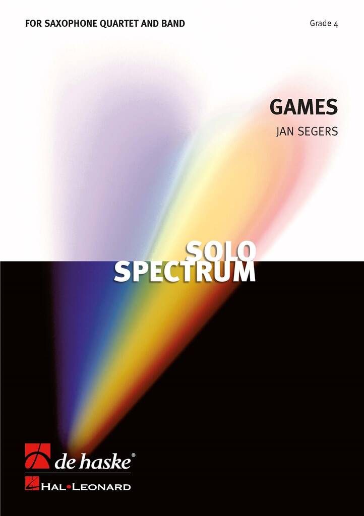 Games : for saxophone quartet and band