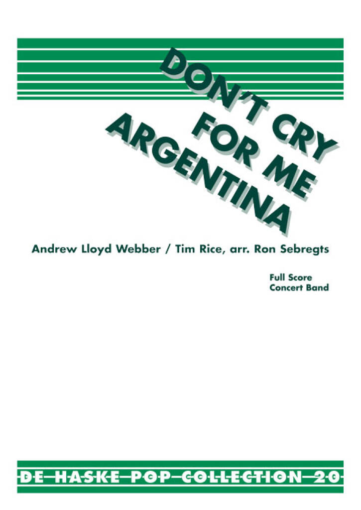 Don't cry for me Argentina