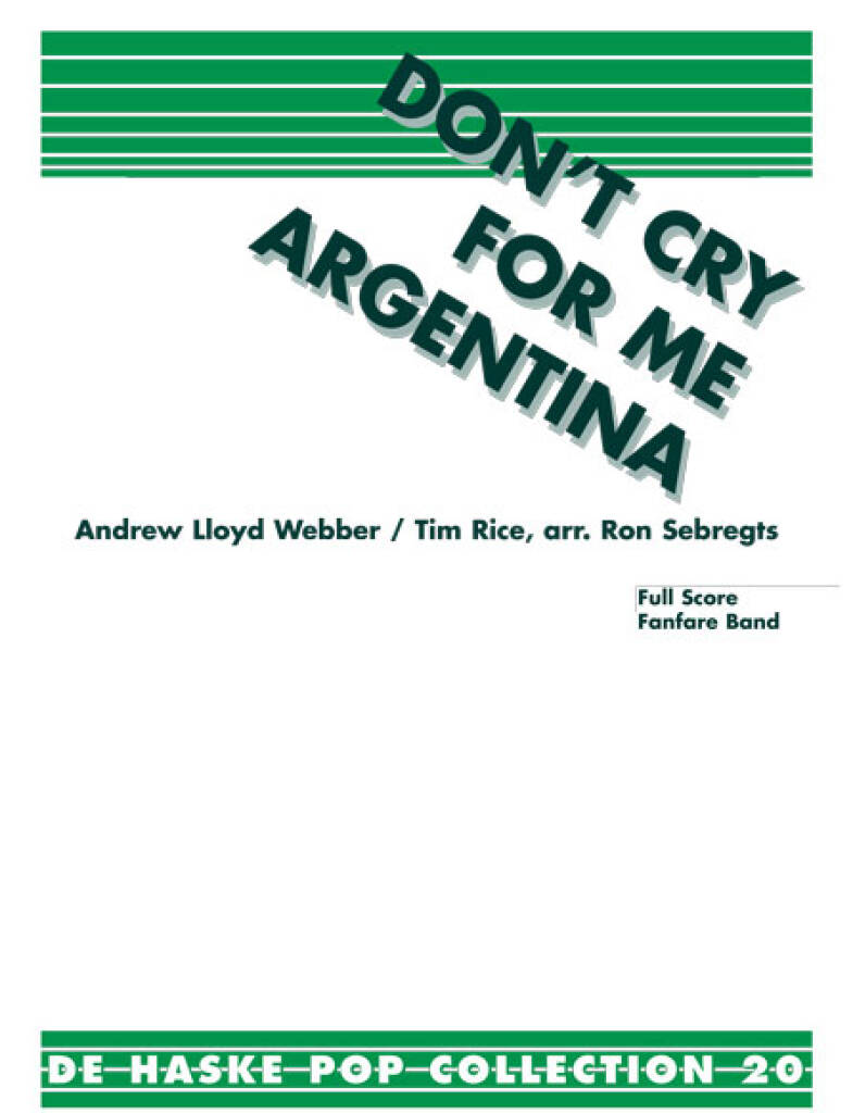 Don't cry for me Argentina