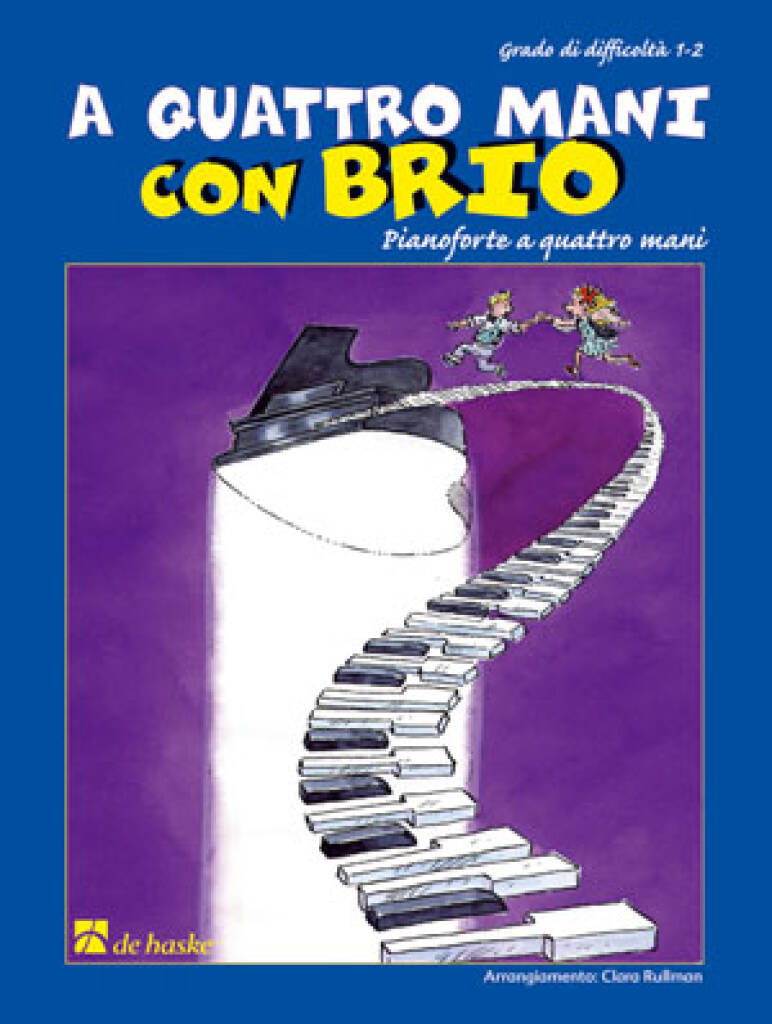 A quattro mani con brio : Pianoforte a quattro mani