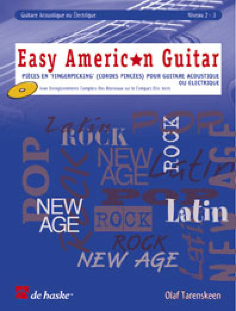 Easy American Guitar : Pièces en 'Fingerpicking' (cordes pincées) pour gu