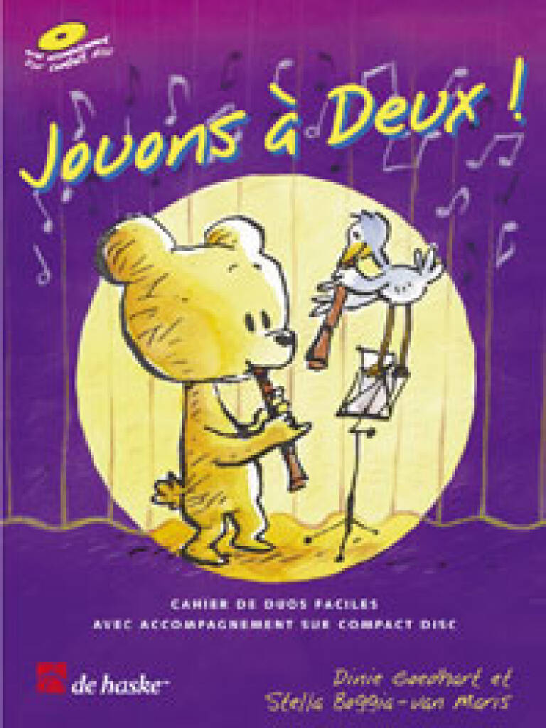Jouons à Deux! : Cahier de duos faciles avec accompagnement sur com