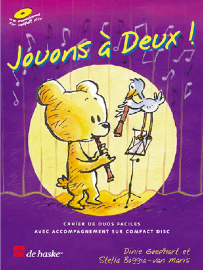Jouons à Deux! : Cahier de duos faciles avec accompagnement sur com