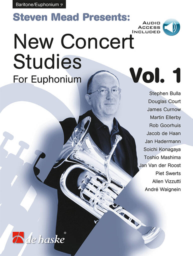 Steven Mead Presents: New Concert Studies 1 : for Euphonium BC