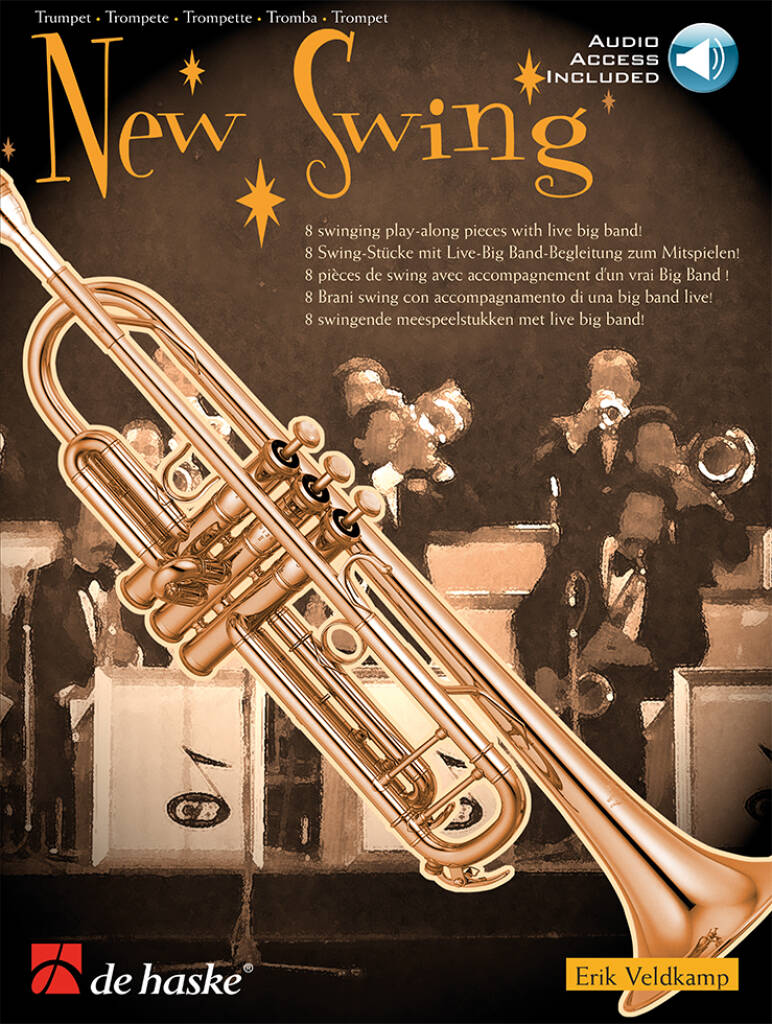 New Swing : 8 swinging play-along pieces with live band!