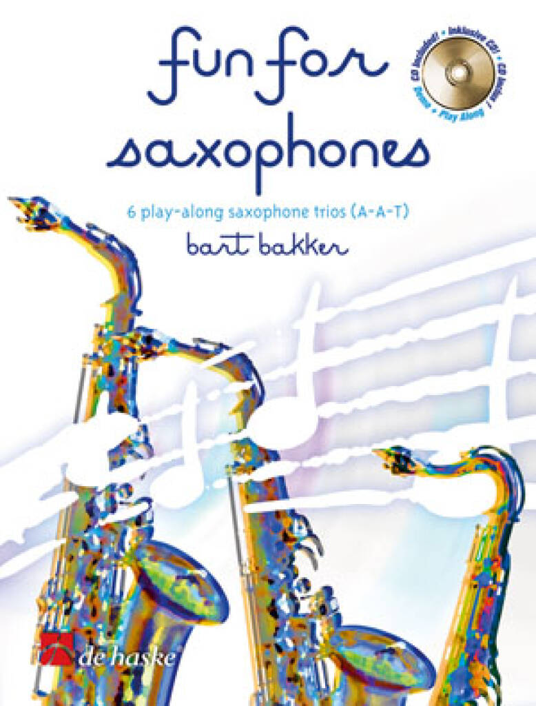 Fun for Saxophones : Play-along saxophone trios (a-a-t)