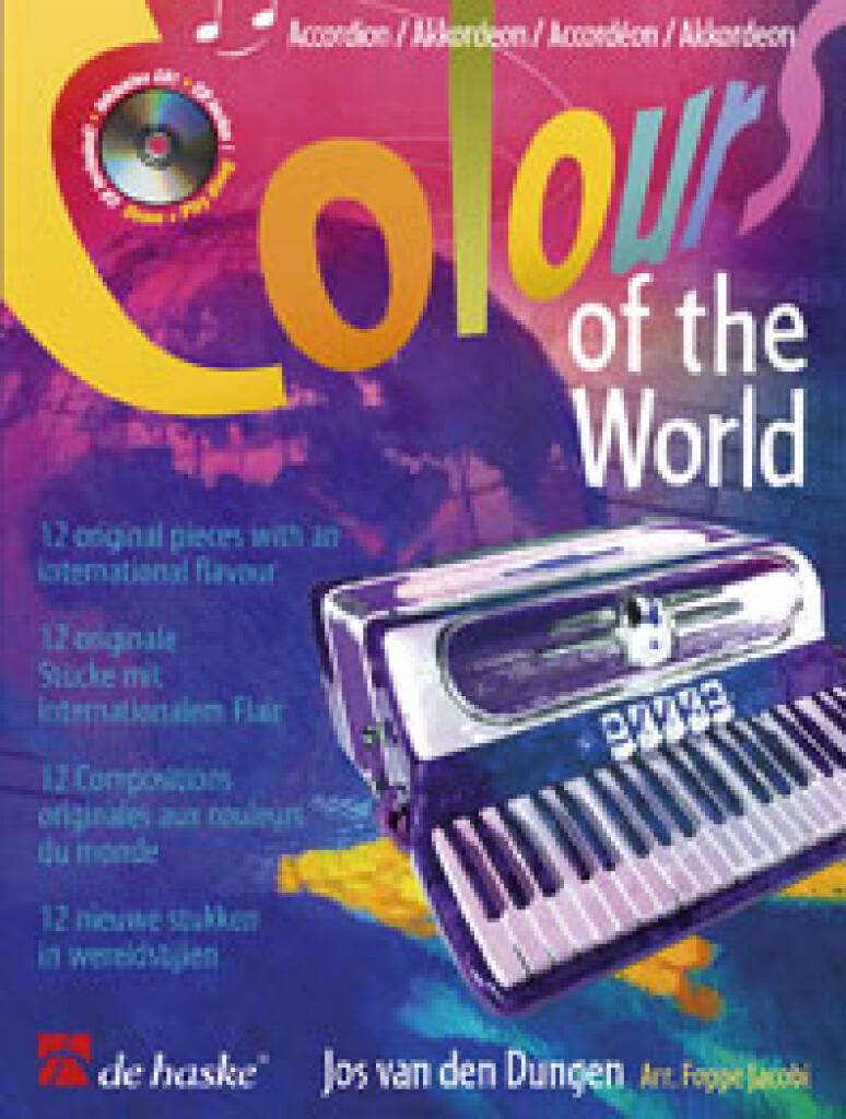 Colours of the World : 12 original pieces with an international flavour