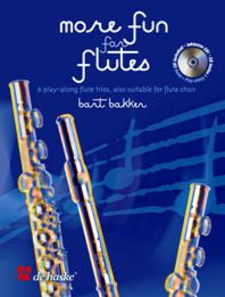More Fun for Flutes : 6 play-along flute trios, also suitable for flute choir