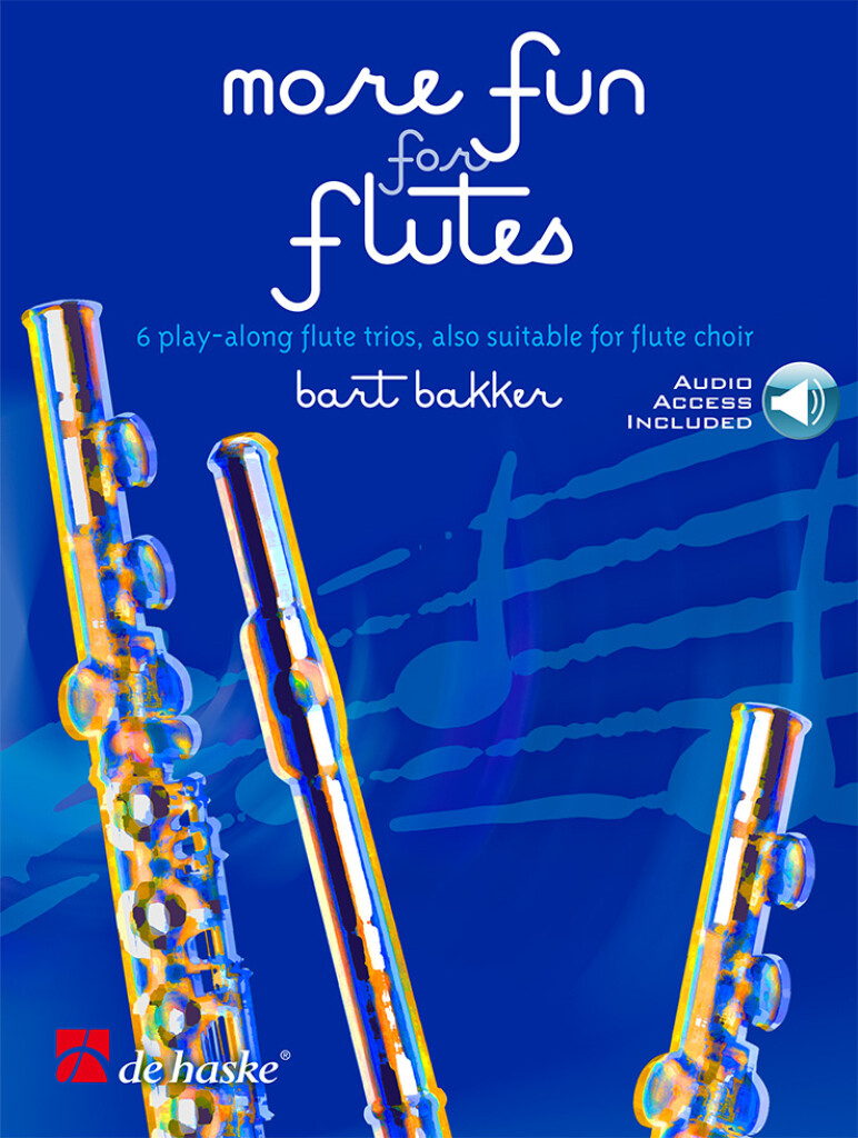 More Fun for Flutes : 6 play-along flute trios, also suitable for flute choir