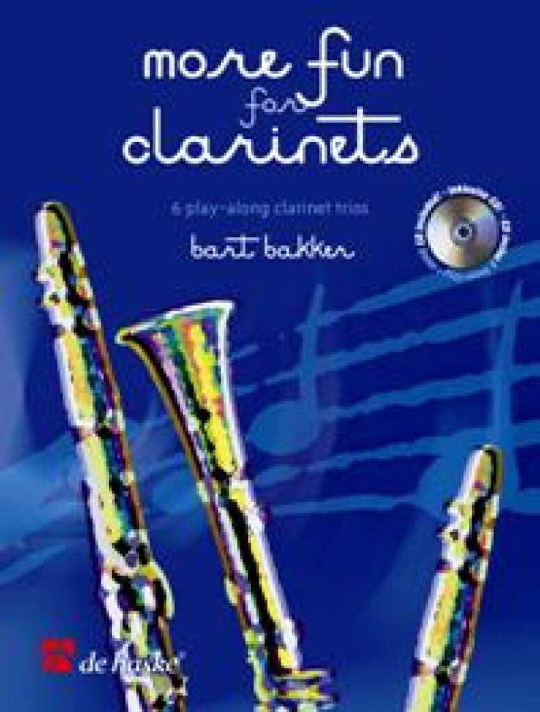 More Fun for Clarinets : 6 play-along clarinet trios