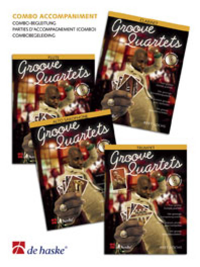 Groove Quartets : Combo Accompaniment (Piano, Guitar, E-Bass, Drums)