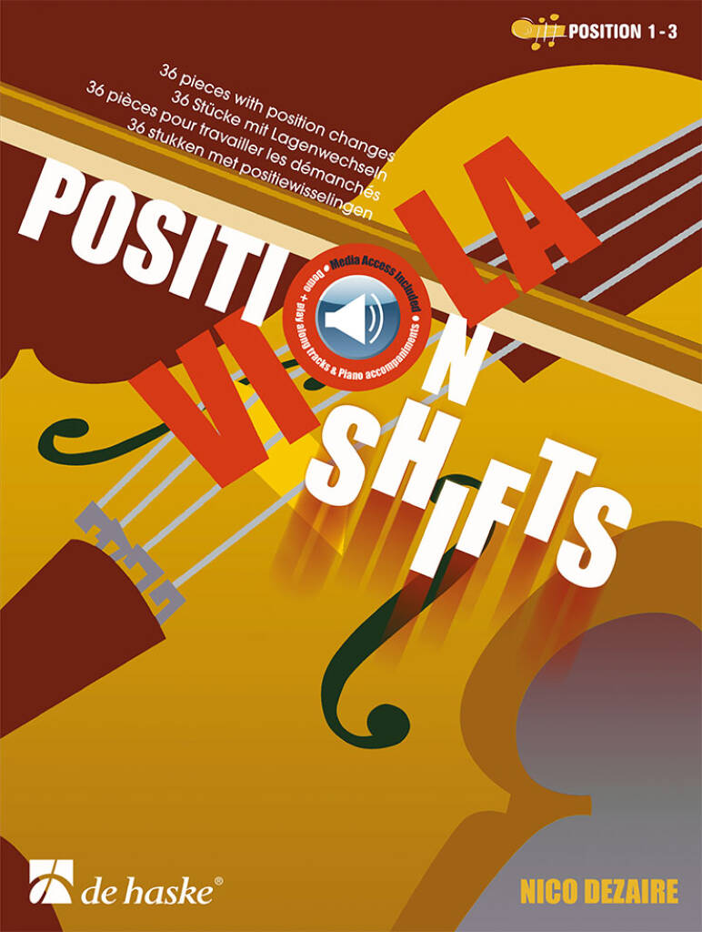 Viola Position Shifts : 36 pieces with position changes