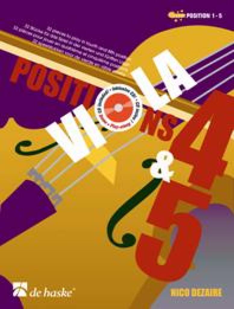Viola Positions 4 & 5 : 32 pieces to play in fourth and fifth position