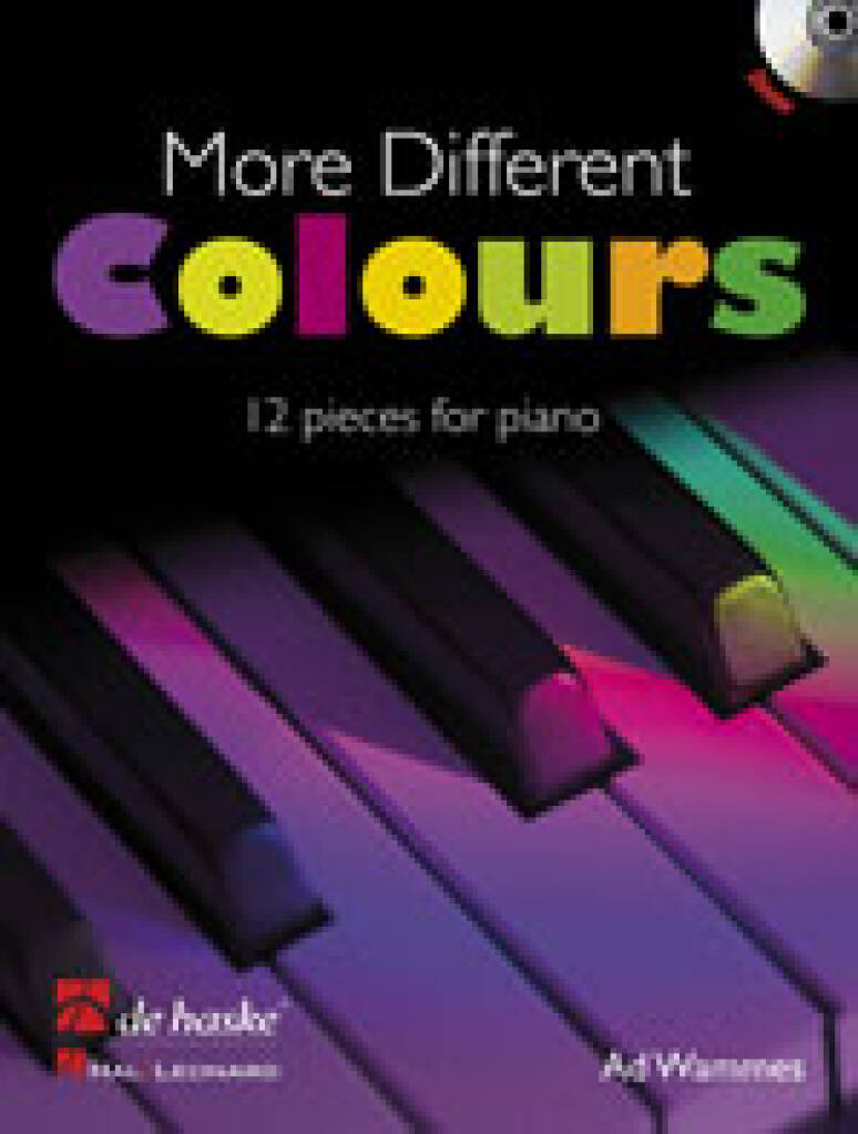 More Different Colours : 12 pieces for piano