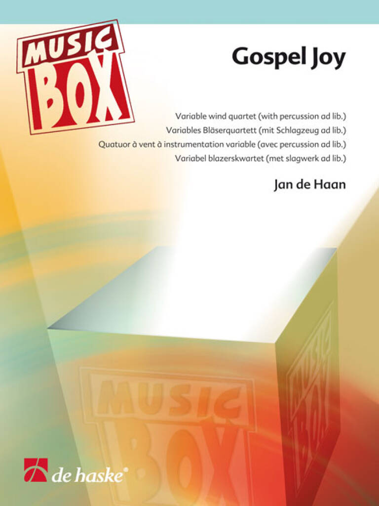 Gospel Joy : Variable wind quartet (with percussion ad lib.)