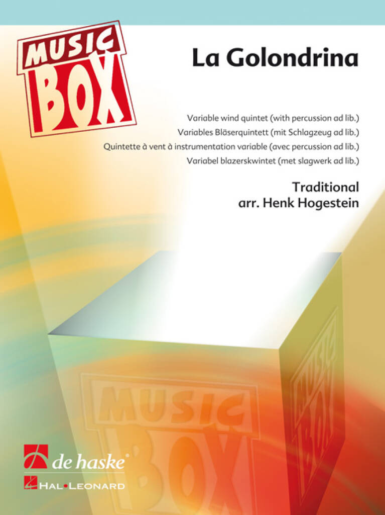 La Golondrina : Variable Wind Quintet (with percussion ad lib.)