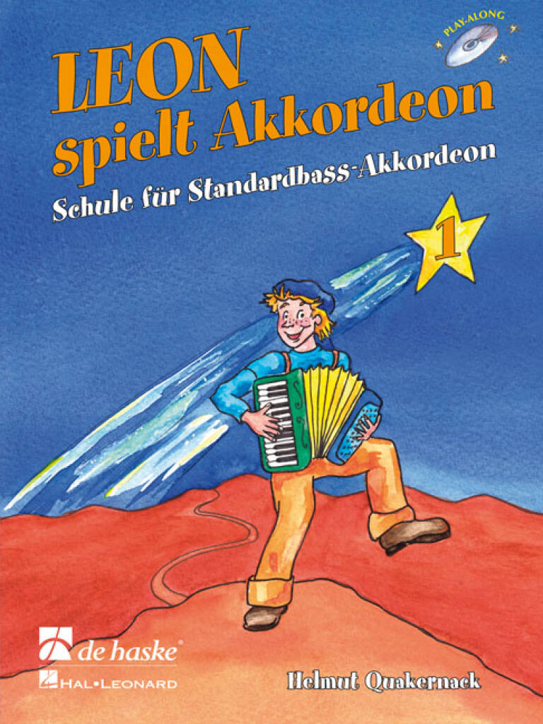 Leon spielt Akkordeon 1 : Schule für Standardbass-Akkordeon