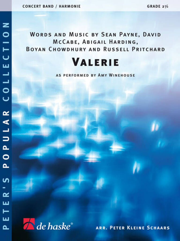 Valerie : as performed by Amy Winehouse