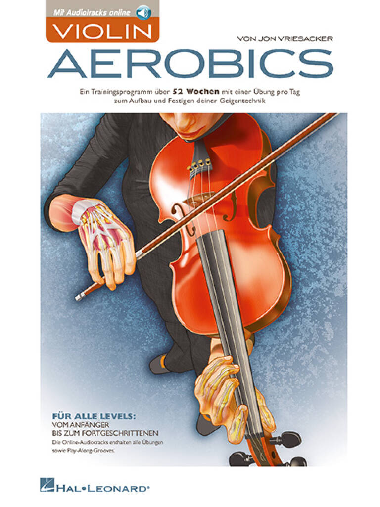 Violin Aerobics [D] : Ein Trainingsprogramm über 52 Wochen mit einer Übung pro Tag