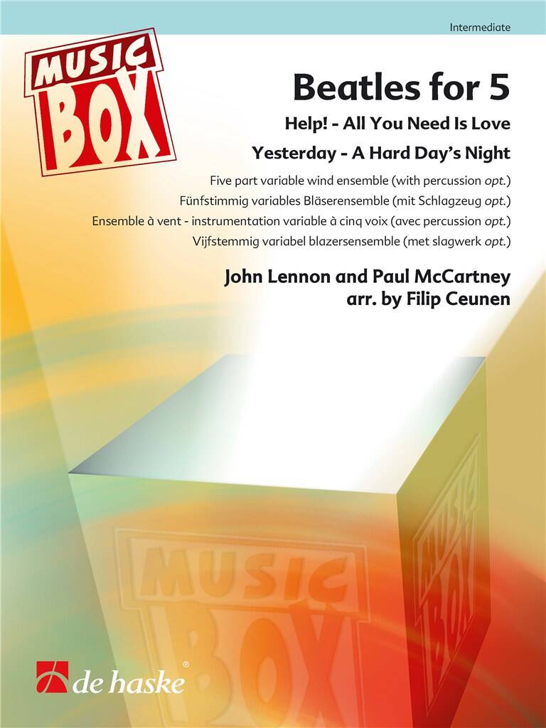 Beatles for 5 : Help! - All You Need Is Love - Yesterday - A Hard Day's Night