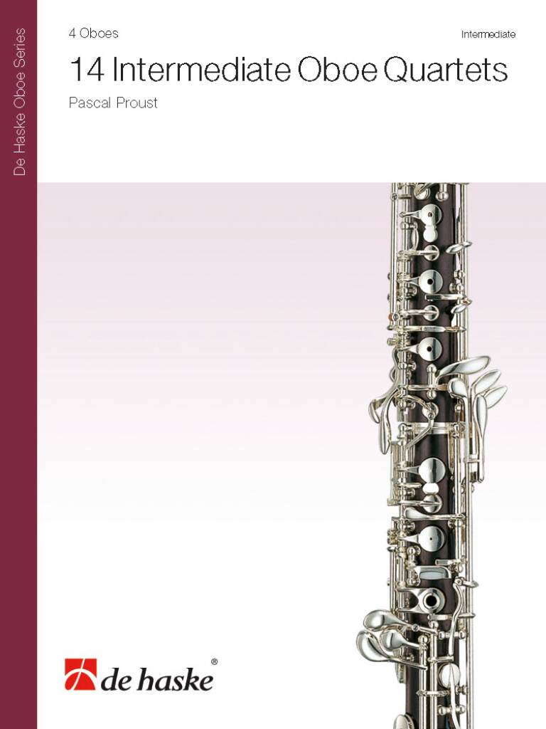 14 Intermediate Oboe Quartets