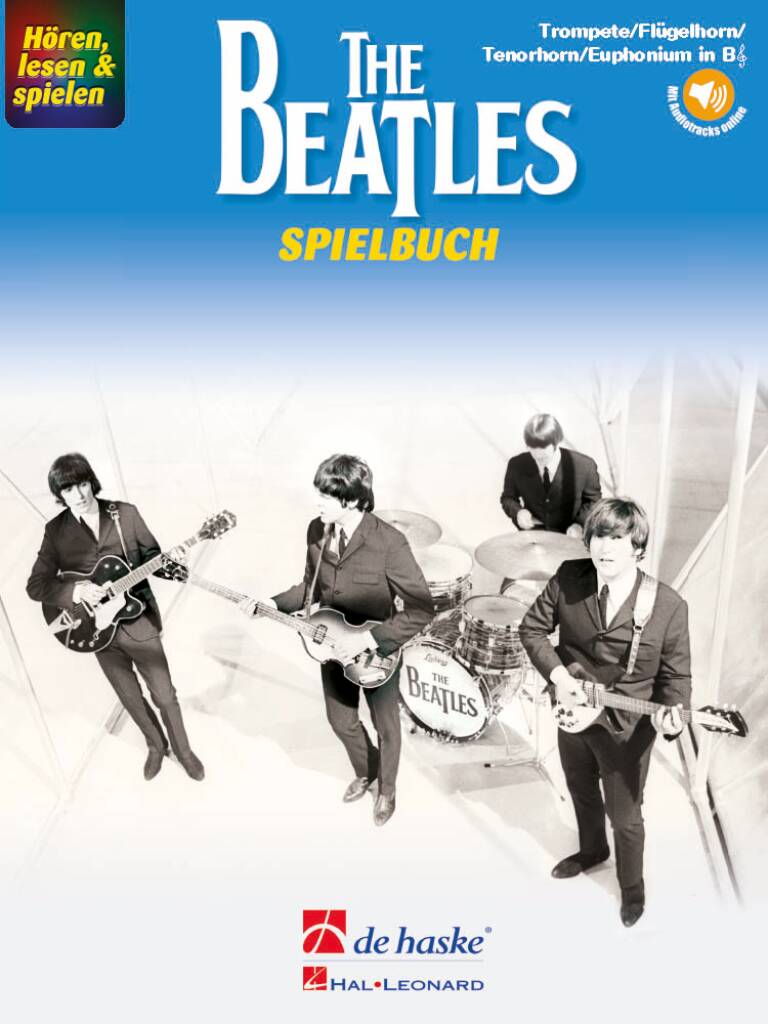 Hören, lesen & spielen - The Beatles - Spielbuch : Trompete/Flügelhorn/Tenorhorn/Euphonium in B TC