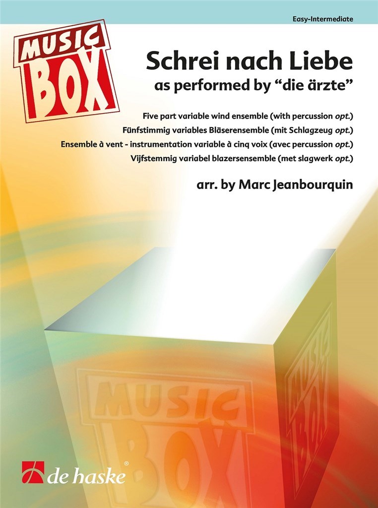 Schrei nach Liebe : as performed by "die ärzte"