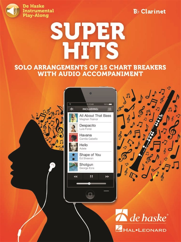 Super Hits for Clarinet : Solo Arrangements of 15 Chart Breakers with Audio Accompaniment
