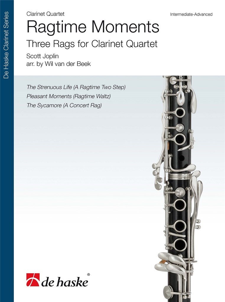 Ragtime Moments : Three Rags for Clarinet Quartet