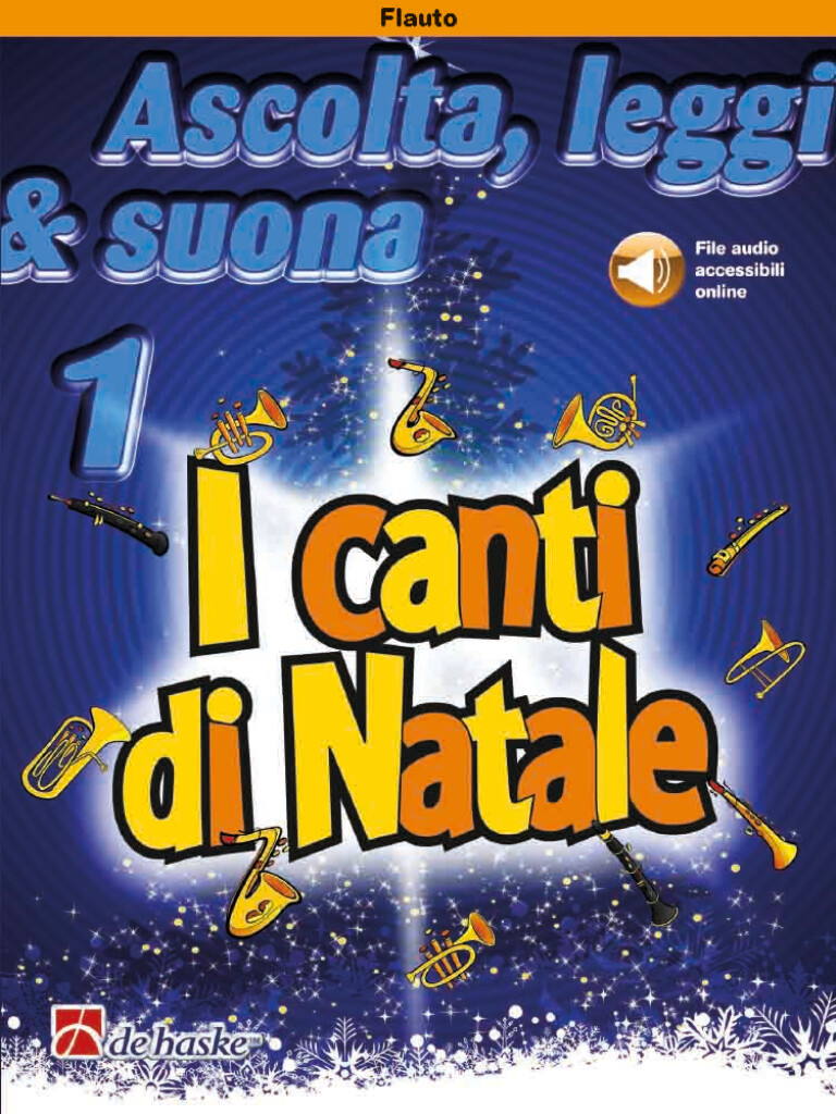 Ascolta, leggi & suona 1 - I canti di Natale : Flauto
