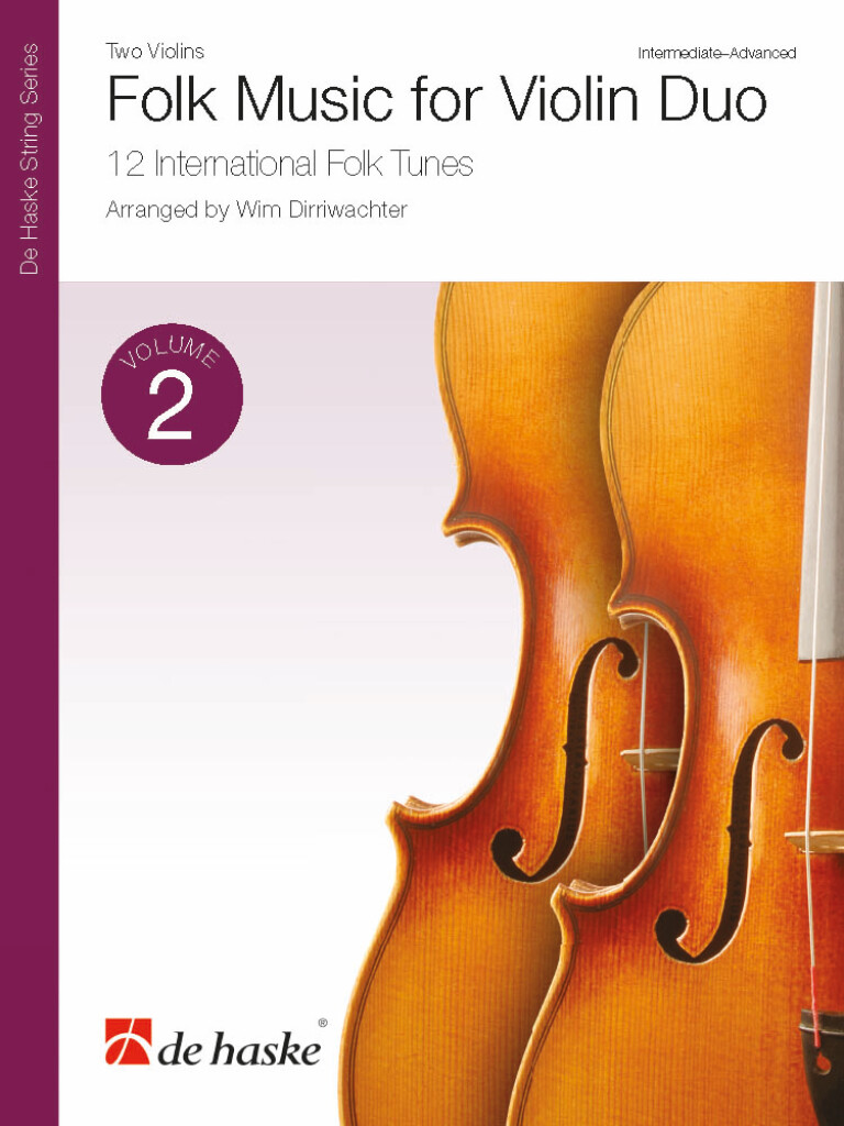 Folk Music for Violin Duo Vol. 2 : 12 International Folk Tunes
