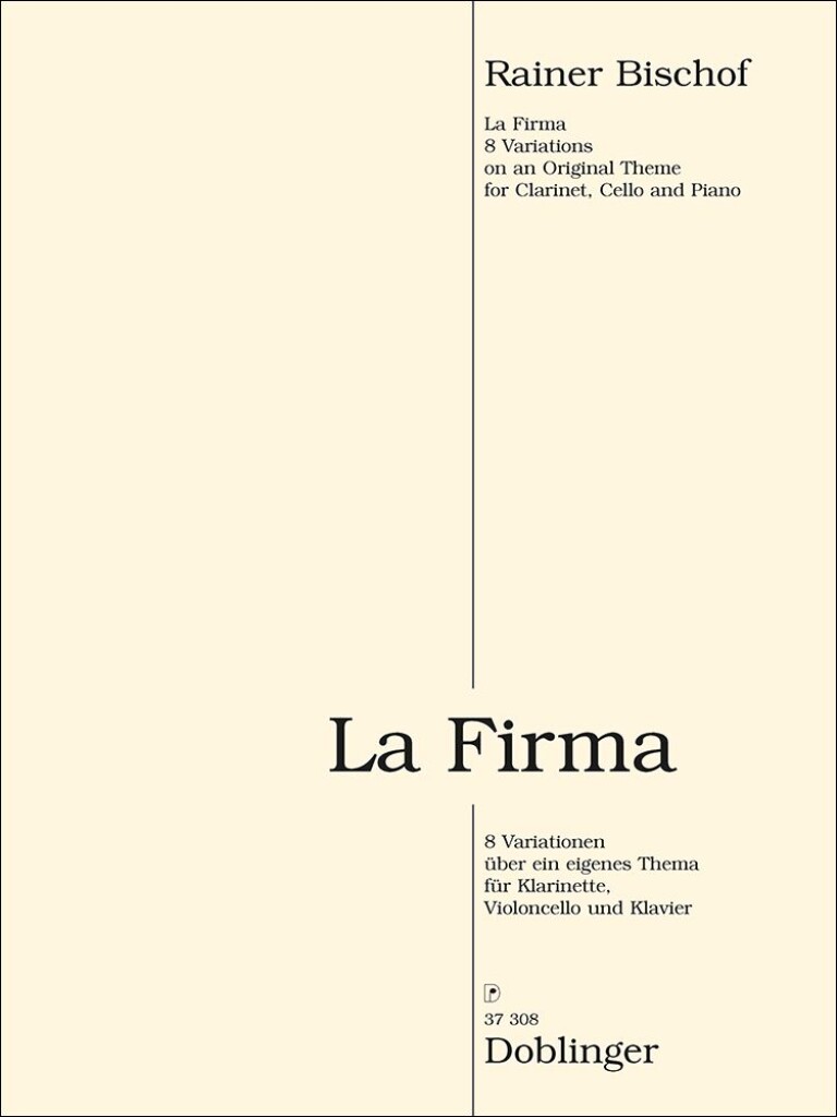 La Firma : 8 Variationen über ein eigenes Thema