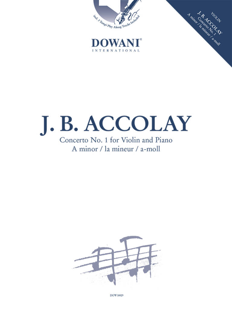 Concerto No. 1 for Violin and Piano : A Minor / La mineur / a-Moll