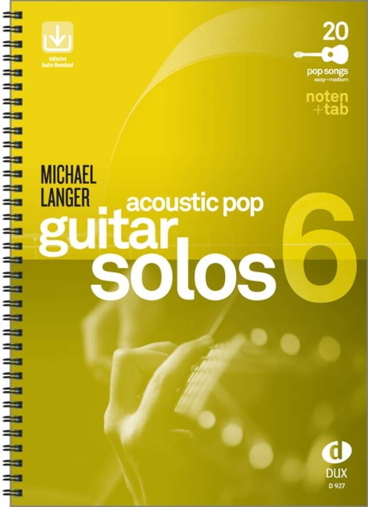 Acoustic Pop Guitar Solos 6 : Noten & TAB