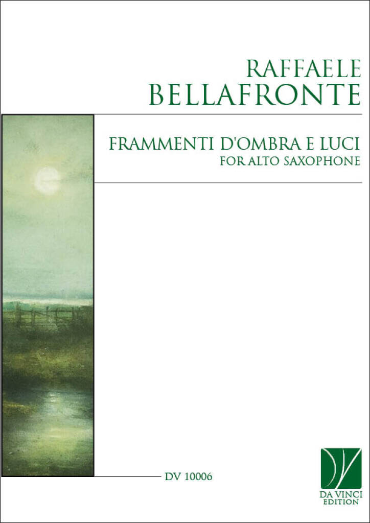 Frammenti d'ombra e luci, for Alto Saxophone
