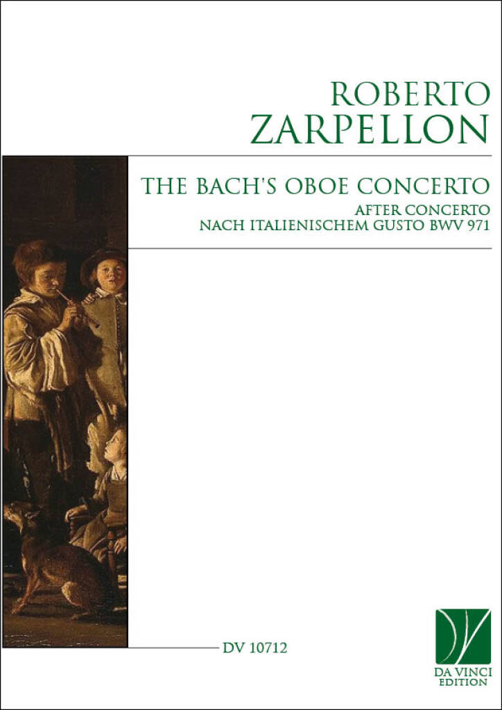 The Bach's Oboe Concerto : after Concerto nach Italienischen Gusto BWV 971