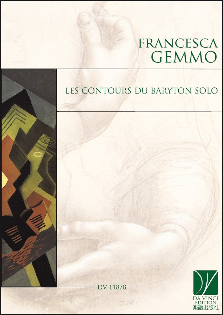 Le contours du baryton solo, : for Barytone Saxophone in E-flat
