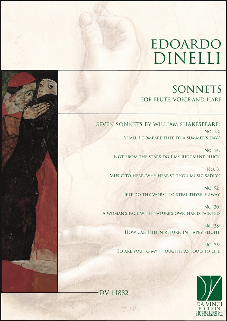 Sonnets, for Flute, Voice and Harp : Seven Sonnets by William Shakespeare