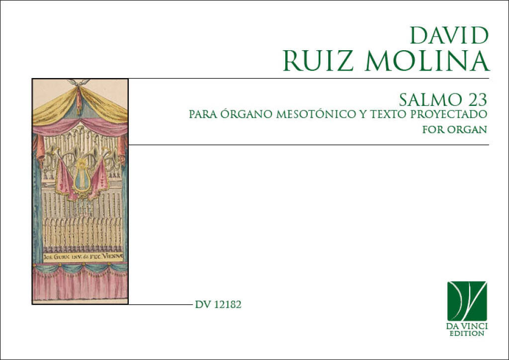 Salmo 23 para órgano mesotónico y texto proyectado