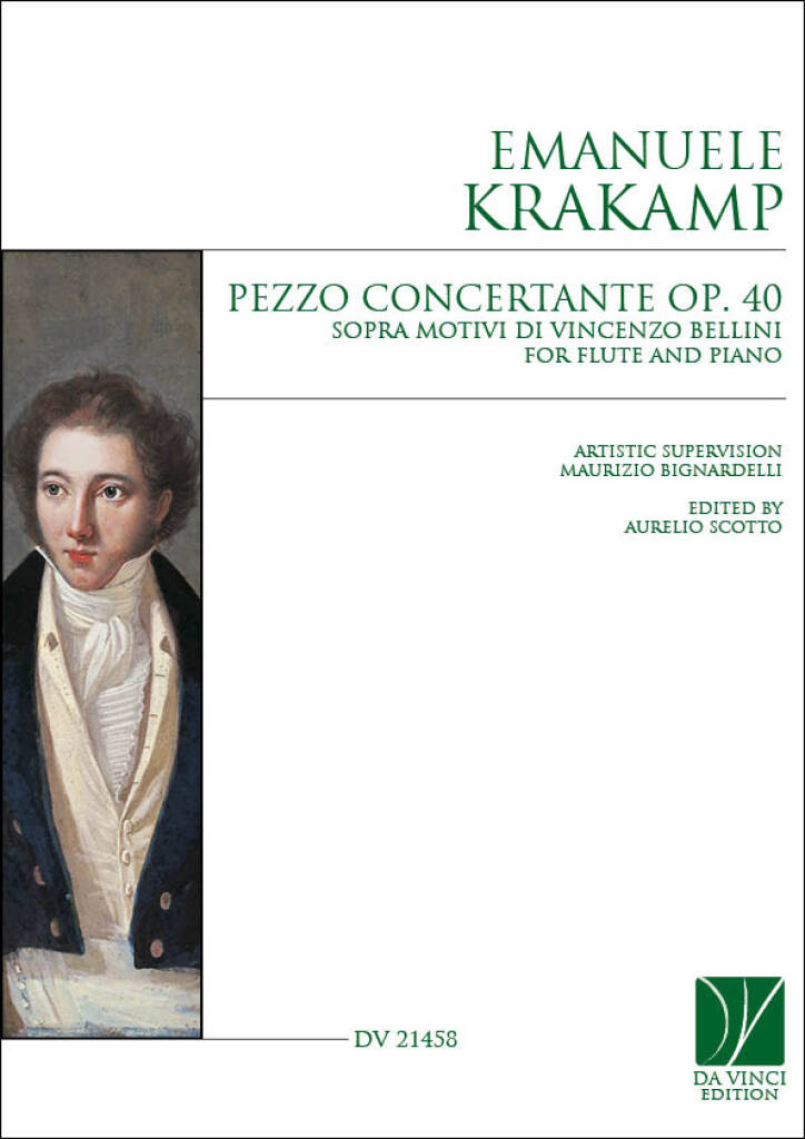 Pezzo concertante per pianoforte e flauto : sopra motivi di Vincenzo Bellini op. 40