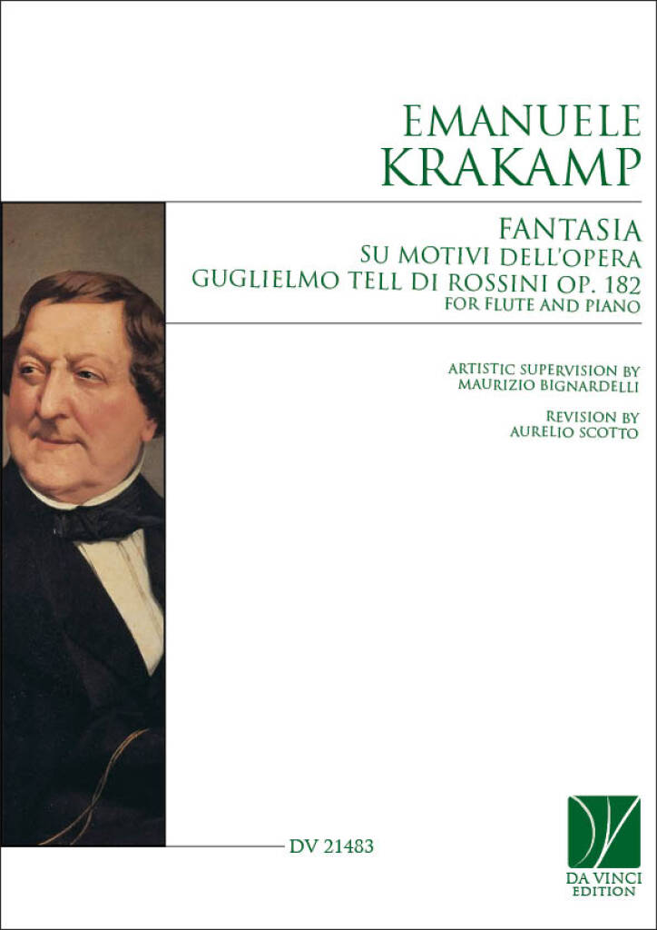 Fantasia : su motivi dell?opera Guglielmo Tell di Rossini Op. 182