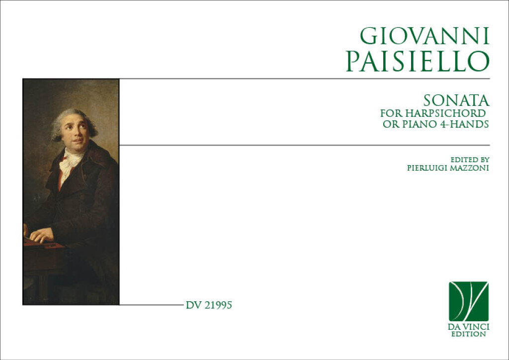 Sonata a quattro mani : per Clavircembalo o Pianoforte