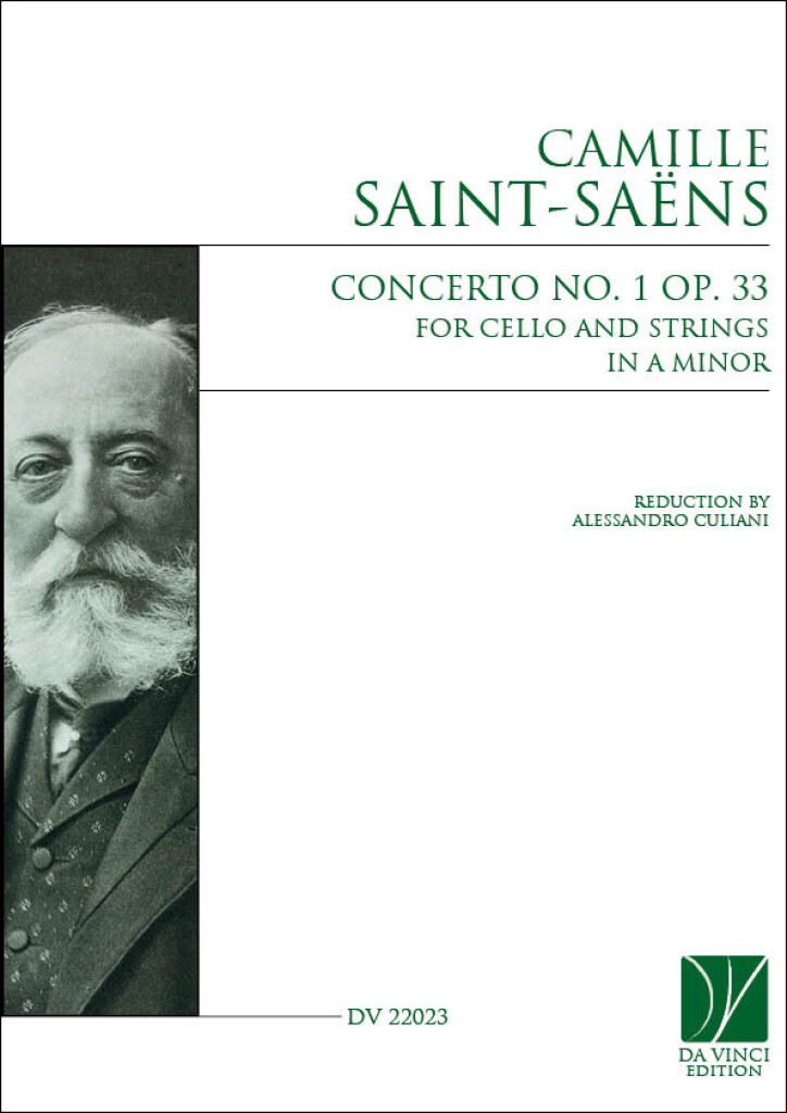 Cello Concerto No. 1 Op. 33 in A minor : Version for Cello and Strings