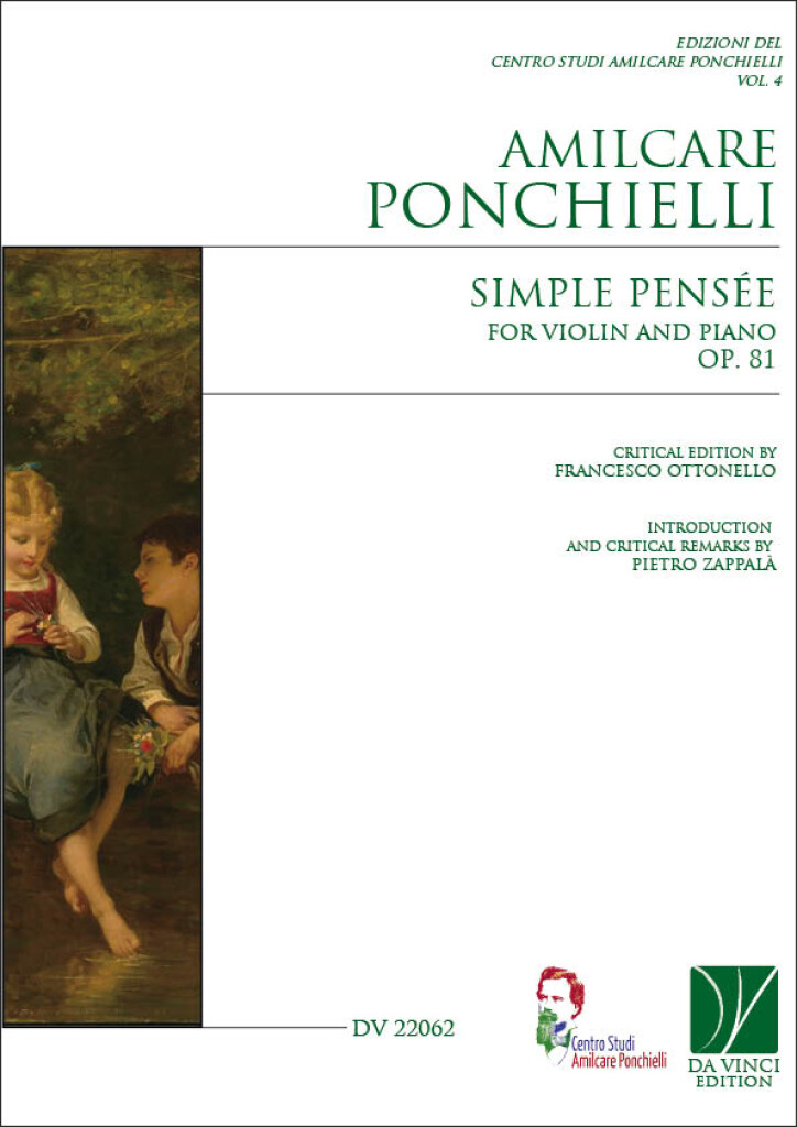 Simple Pensée : for Violin and Piano