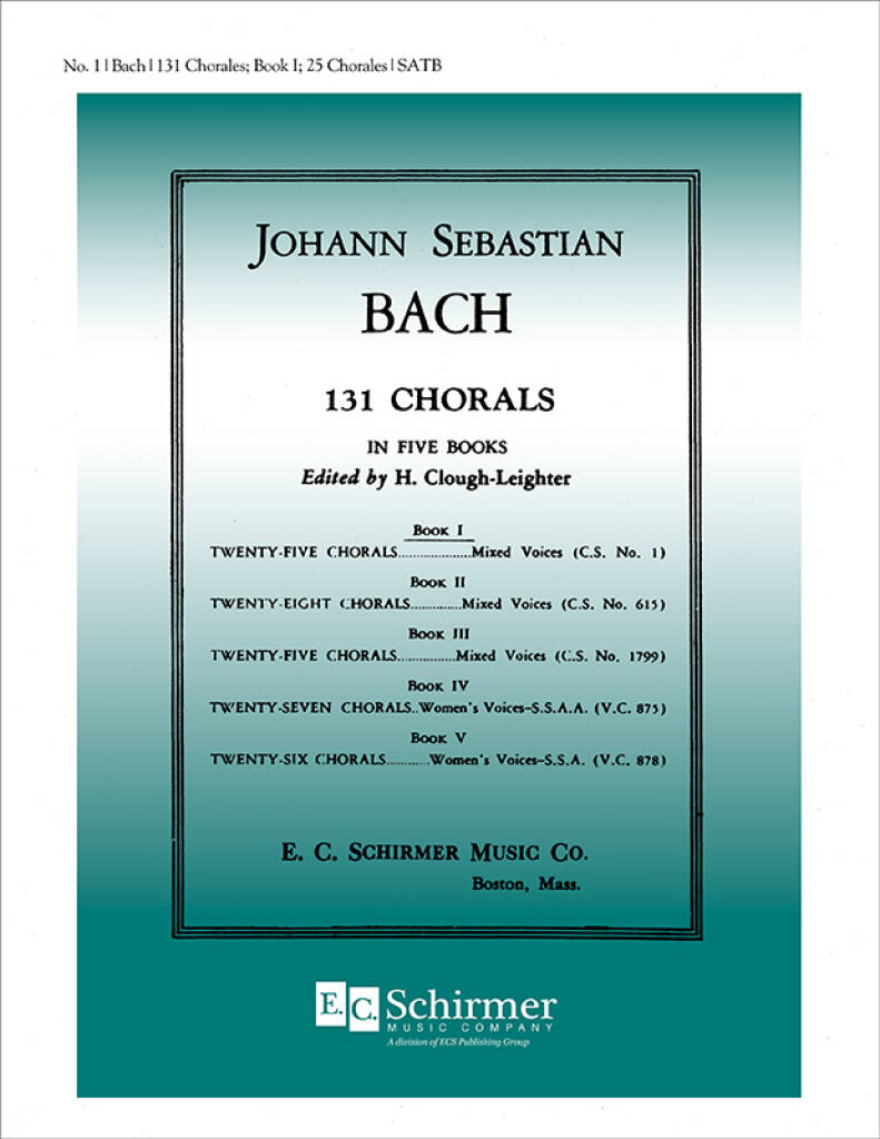 25 Chorales : Book I from 131 Chorales