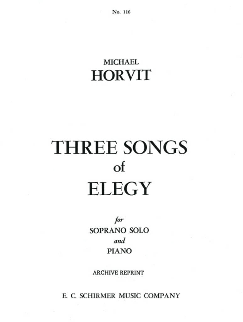 Three Songs of Elegy
