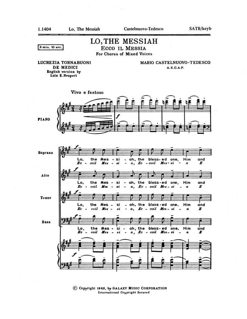 The Lo Messiah : Ecco il Messia