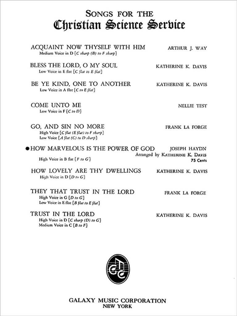 How Marvelous Is the Power of God